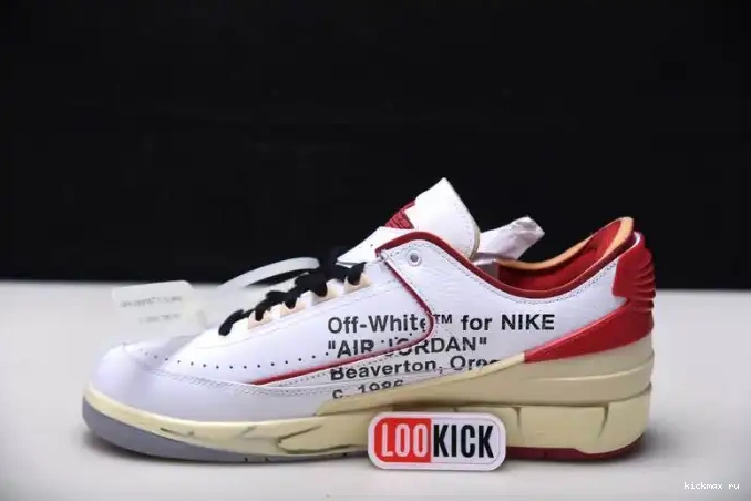 Rep Off-White Low White Jordan Retro DJ4375-106 SP Red 2 0527